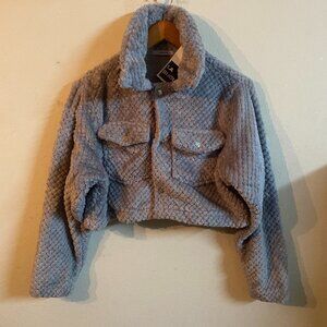 LA BIJOU LARGE JUNIOR SIZE GRAY 2-POCKET TOP